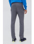 Under Armour pantaloni de trening 1361644 barbati culoarea gri neted - Pled.ro