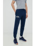 Under Armour pantaloni de trening barbati culoarea albastru marin cu imprimeu - Pled.ro