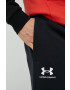 Under Armour pantaloni de trening barbati culoarea negru neted - Pled.ro