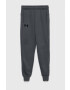 Under Armour pantaloni de trening pentru copii culoarea gri neted - Pled.ro