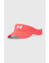 Under Armour sapca cozoroc Blitzing culoarea roz cu imprimeu - Pled.ro