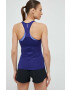 Under Armour top de antrenament culoarea violet - Pled.ro