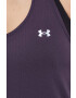 Under Armour top de antrenament culoarea violet - Pled.ro