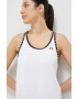 Under Armour top de antrenament Knockout culoarea alb - Pled.ro