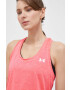 Under Armour top de antrenament Tech Twist culoarea roz - Pled.ro