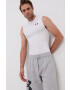 Under Armour Tricou 1361522 bărbați culoarea alb - Pled.ro