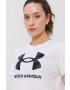 Under Armour tricou femei culoarea alb - Pled.ro