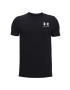 Under Armour tricou copii culoarea negru neted - Pled.ro