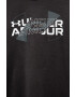 Under Armour tricou copii 1361777 culoarea negru cu imprimeu - Pled.ro