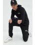 Unfair Athletics pantaloni de trening din bumbac barbati culoarea negru cu imprimeu - Pled.ro