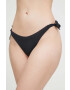 United Colors of Benetton bikini brazilieni culoarea negru - Pled.ro