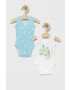 United Colors of Benetton body din bumbac pentru bebelusi 2-pack - Pled.ro