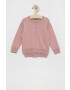 United Colors of Benetton cardigan copii culoarea violet light - Pled.ro