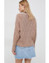 United Colors of Benetton cardigan din amestec de lana culoarea maro - Pled.ro