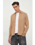 United Colors of Benetton cardigan din amestec de lana culoarea maro - Pled.ro