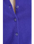 United Colors of Benetton cardigan din lana culoarea violet light - Pled.ro