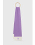 United Colors of Benetton esarfa din amestec de lana X Pantone culoarea violet modelator - Pled.ro