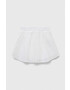 United Colors of Benetton fusta fete culoarea alb mini evazati - Pled.ro