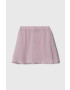 United Colors of Benetton fusta fete culoarea violet mini evazati - Pled.ro