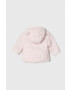 United Colors of Benetton geaca bebe culoarea roz - Pled.ro