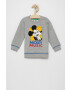 United Colors of Benetton hanorac de bumbac pentru copii x Disney culoarea albastru marin modelator - Pled.ro