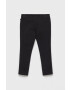 United Colors of Benetton leggins copii culoarea negru neted - Pled.ro