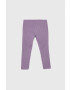 United Colors of Benetton leggins copii culoarea violet neted - Pled.ro