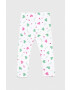 United Colors of Benetton leggins copii culoarea alb modelator - Pled.ro