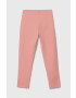 United Colors of Benetton leggins copii culoarea roz neted - Pled.ro