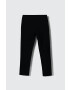 United Colors of Benetton leggins copii culoarea negru neted - Pled.ro