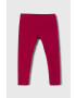 United Colors of Benetton leggins copii culoarea violet neted - Pled.ro