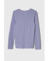 United Colors of Benetton longsleeve copii culoarea violet - Pled.ro