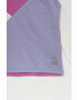 United Colors of Benetton longsleeve din bumbac pentru copii culoarea violet - Pled.ro