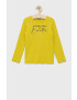 United Colors of Benetton longsleeve din bumbac pentru copii - Pled.ro