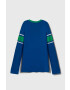 United Colors of Benetton longsleeve din bumbac pentru copii cu imprimeu - Pled.ro