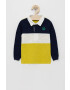 United Colors of Benetton Longsleeve din bumbac pentru copii - Pled.ro