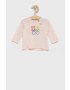 United Colors of Benetton longsleeve din bumbac pentru copii - Pled.ro