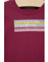 United Colors of Benetton longsleeve din bumbac pentru copii - Pled.ro