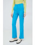 United Colors of Benetton pantaloni femei lat high waist - Pled.ro