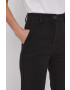 United Colors of Benetton pantaloni femei culoarea negru drept high waist - Pled.ro