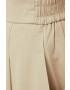 United Colors of Benetton pantaloni femei culoarea bej fason tigareta high waist - Pled.ro