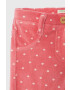 United Colors of Benetton pantaloni bebe culoarea roz - Pled.ro