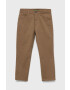 United Colors of Benetton pantaloni copii culoarea albastru marin neted - Pled.ro