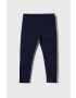 United Colors of Benetton pantaloni copii culoarea albastru marin neted - Pled.ro