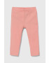 United Colors of Benetton pantaloni copii culoarea roz neted - Pled.ro