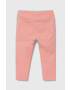 United Colors of Benetton pantaloni copii culoarea roz neted - Pled.ro