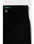 United Colors of Benetton pantaloni copii culoarea negru neted - Pled.ro