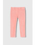 United Colors of Benetton pantaloni copii culoarea roz neted - Pled.ro