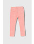 United Colors of Benetton pantaloni copii culoarea roz neted - Pled.ro