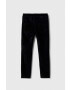 United Colors of Benetton pantaloni copii culoarea negru neted - Pled.ro